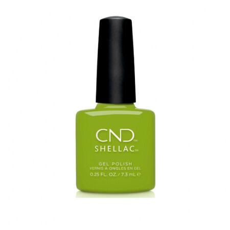 Lac unghii semipermanent CND Shellac Grip Green 7.3ml