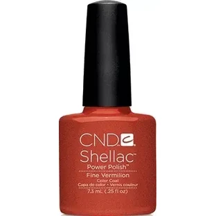 Esmalte de uñas semipermanente CND Shellac Jumbo Fine Vermilion 15ml