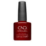 Esmalte de uñas semipermanente CND Shellac UpCycle Chic Needles Rojo 7,3ml