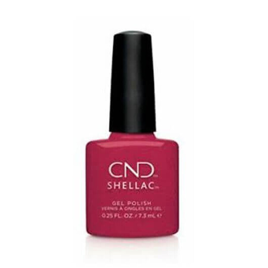 Lac unghii semipermanent CND Shellac UV Kiss on Fire 7.3ml