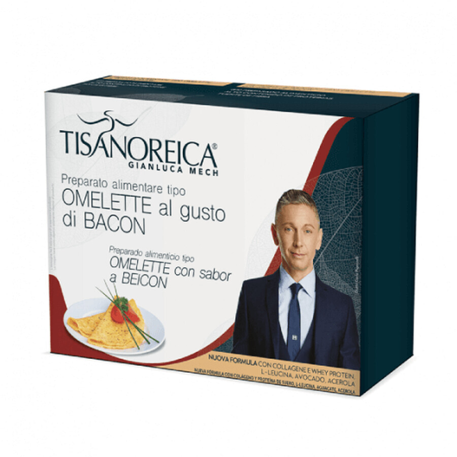 Omleta cu gust de Bacon Gianluca Mech Tisanoreica Omelette di Bacon 112gr