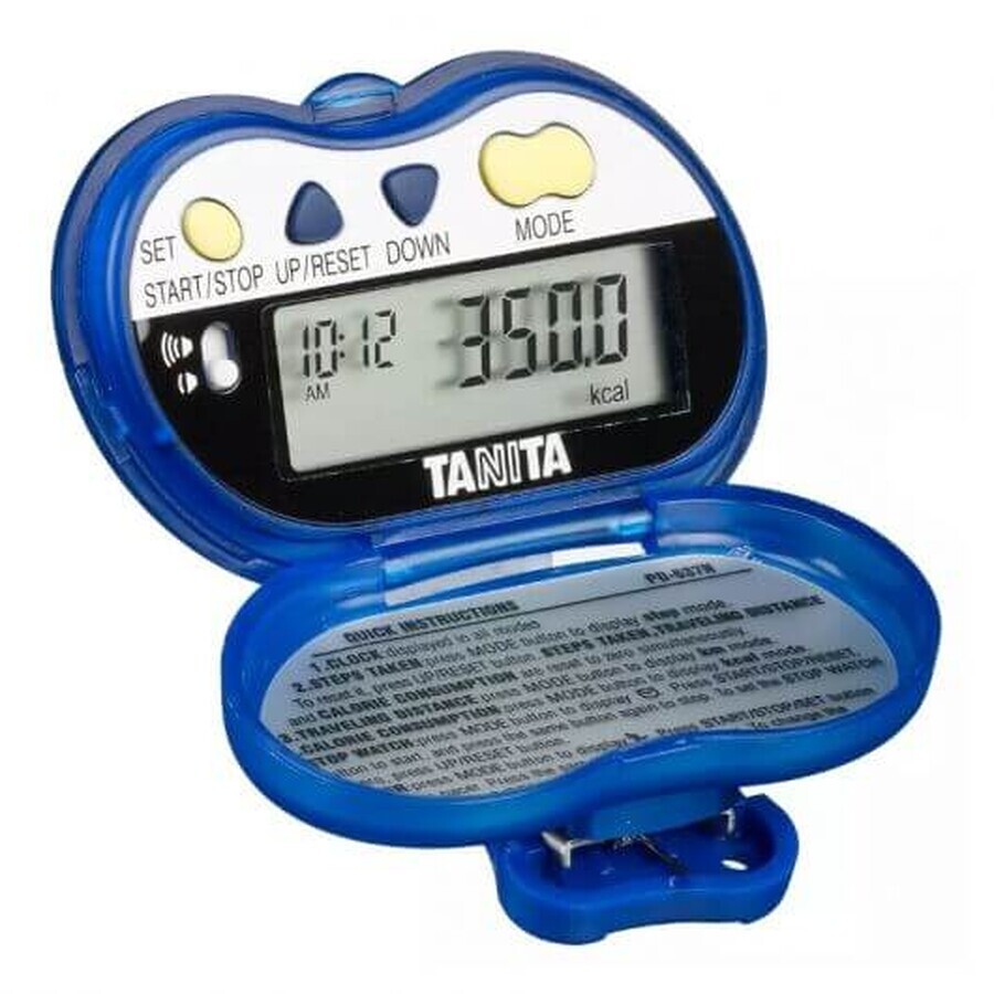 Podómetro Tanita 637 Azul