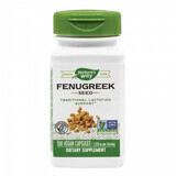 Fenogreco (Fenugreek) 610mg Nature's Way, 100 cápsulas, Secom