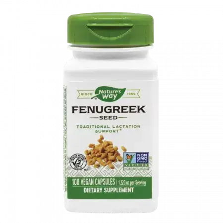 Fenogreco (Fenugreek) 610mg Nature's Way, 100 cápsulas, Secom