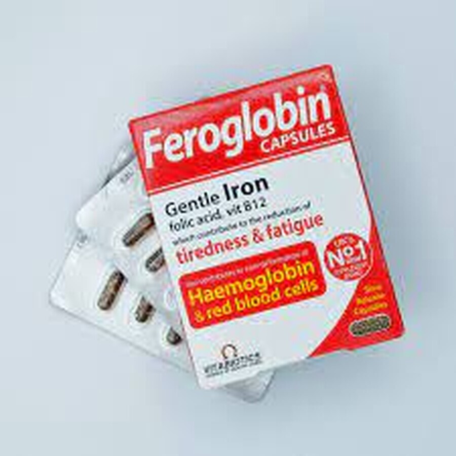 Ferroglobina B12, 30 capsule, Vitabiotics