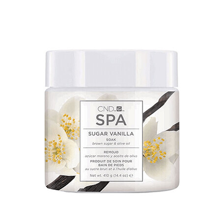 CND Spa Azúcar Vainilla Emoliente Sal Marina para Manos y Pies 425ml