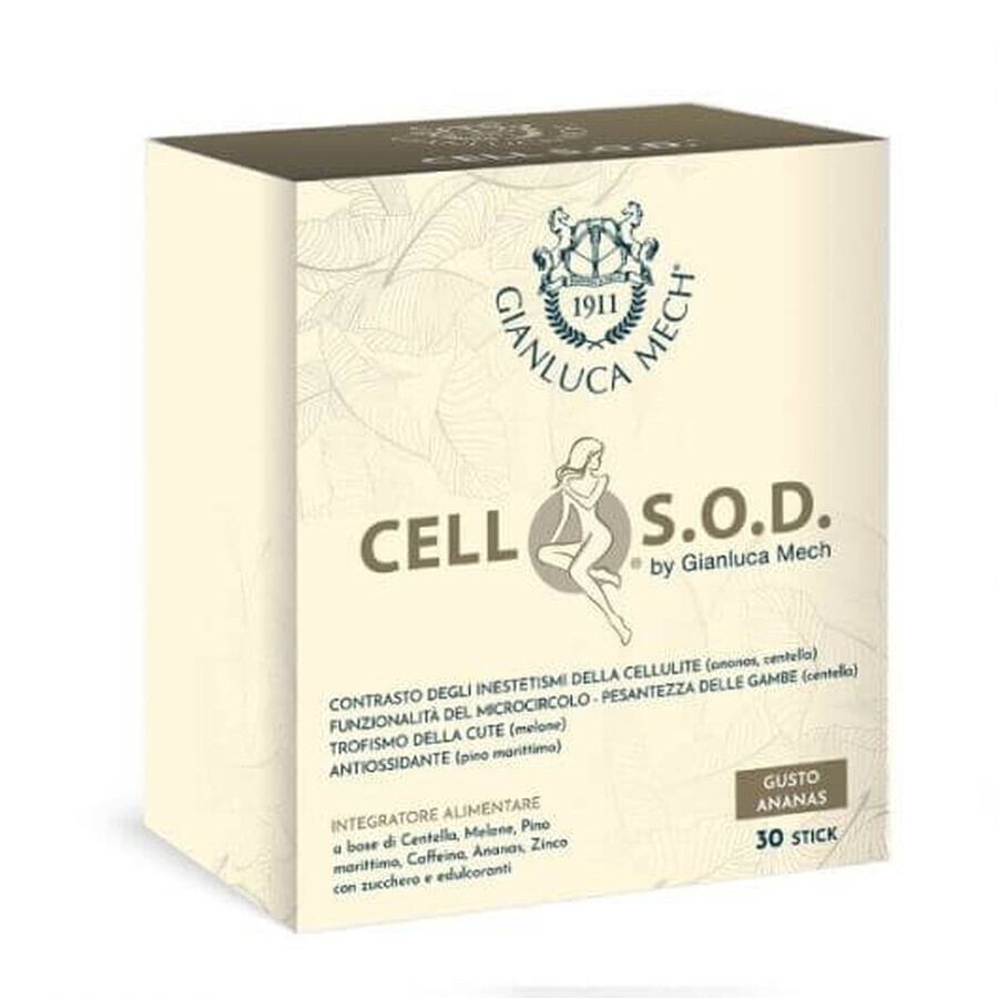 Supliment alimentar drenant si tonifiant Gianluca Mech Cell SOD 30x5gr