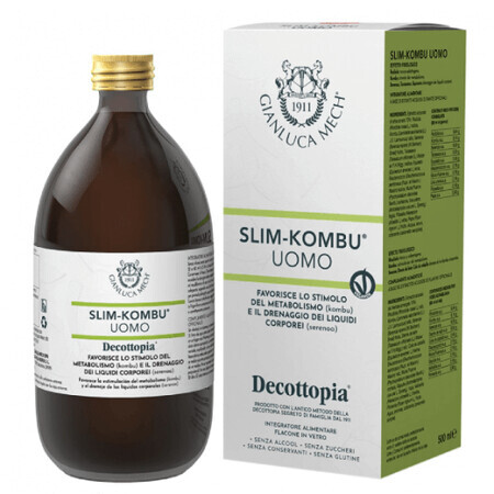 Complemento alimenticio líquido Gianluca Mech Decottopia Slim Kombu Man 500ml