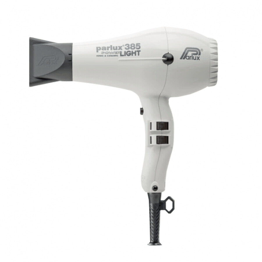 Sèche-cheveux Parlux 385 Powerlight Ionic et Ceramic White