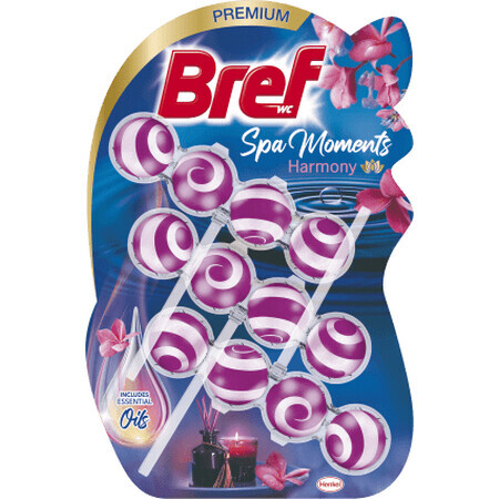 Bref Wellness Harmony toiletverfrisser, 3 stuks