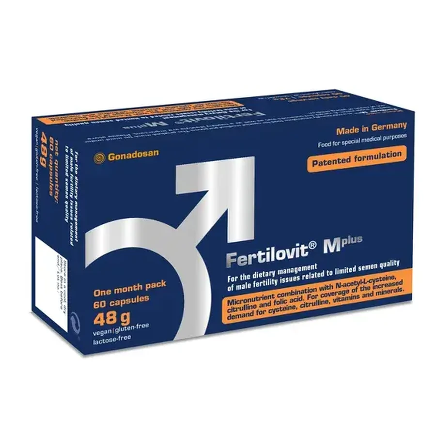 Fertilovit M Plus, 60 capsule, Gonadosan