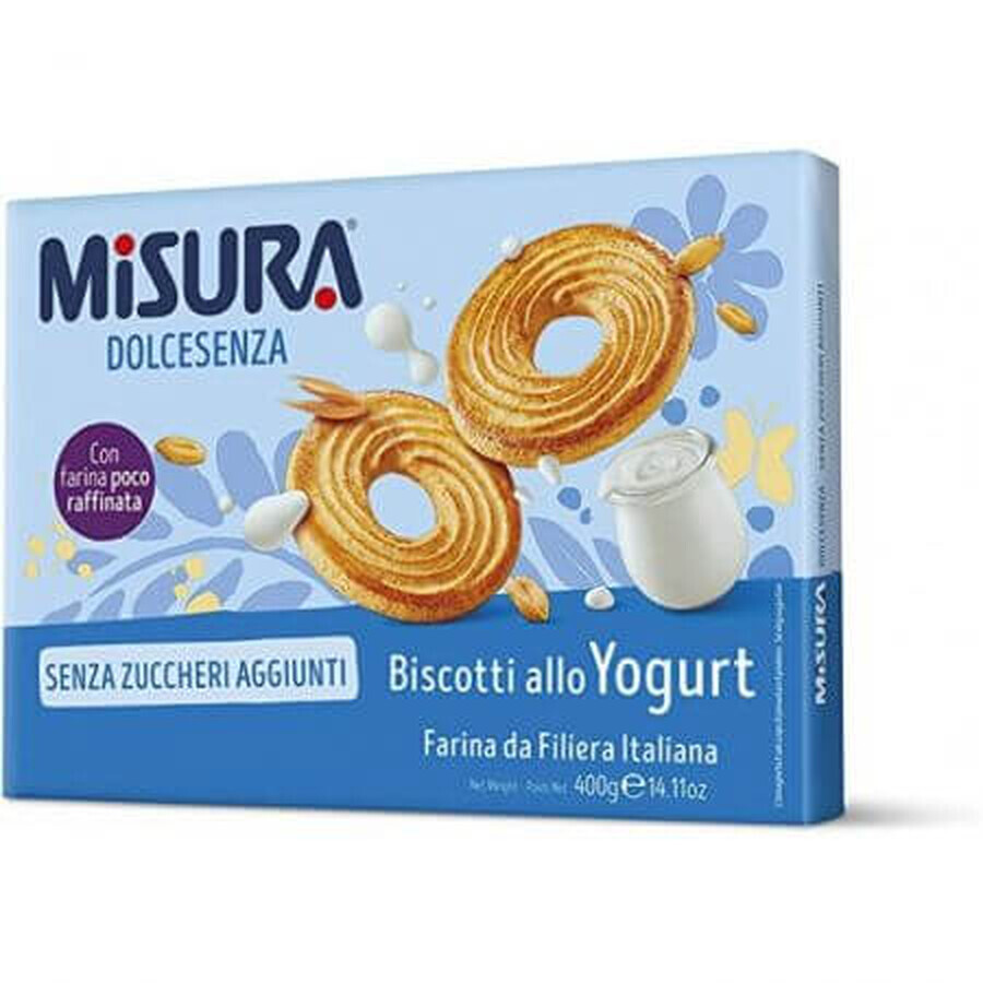 Galletas con yogur, 400 g, Medida