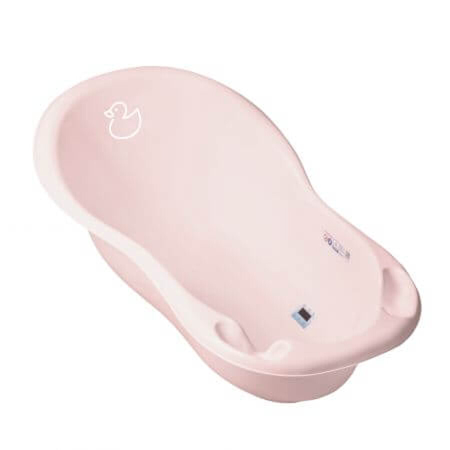 Baby bathtub with sensor, 86 cm, Duck Pink, Tega Baby