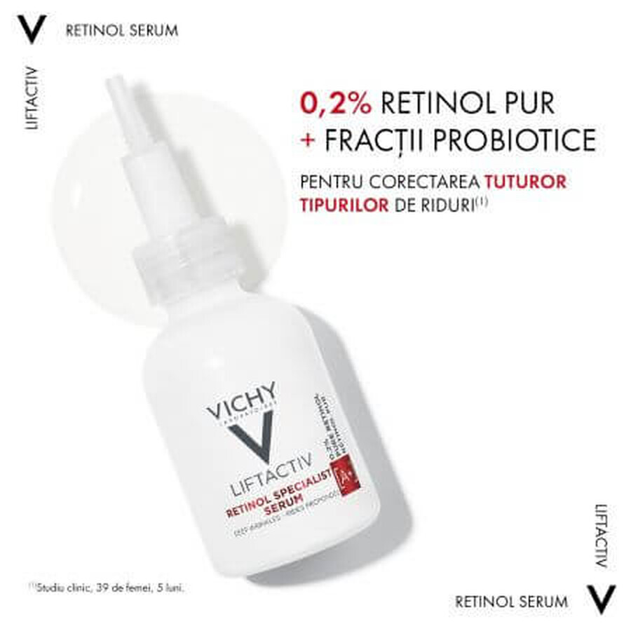 Siero antirughe con retinolo Liftactiv Specialist, 30 ml, Vichy