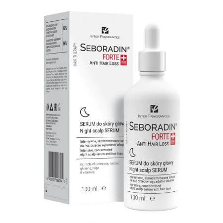 Suero de noche anticaída, 100 ml, Seboradin