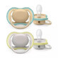 Chupete Ultra Air, 0-6 meses, 2 piezas, Neutro, Philips Avent