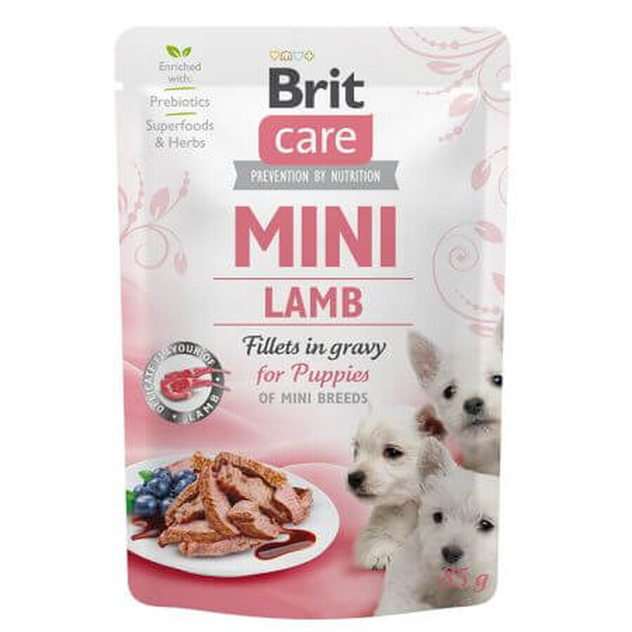 Filetes en Graby Mini Puppy, 85 g, Brit