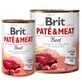 Pate &amp;amp; Meat comida h&#250;meda para perros con carne de vacuno, 400 g, Brit