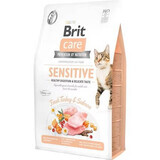 Brit Care GF Healthy Digestion &amp; Delicate Taste pienso seco para gatos con salmón y pavo, 2 kg, Brit