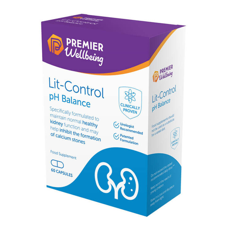 Lit-Control PH Balance, 30 cápsulas vegetales, Althea Life Science