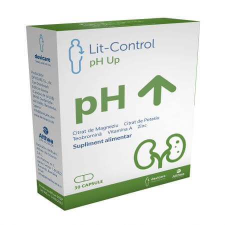 Lit-Control Ph Up, 30 cápsulas vegetales, Althea Life Science