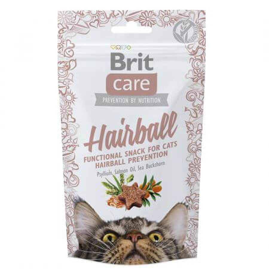 Cat Treats Brit Care Snack Hairball, 50 g, Brit