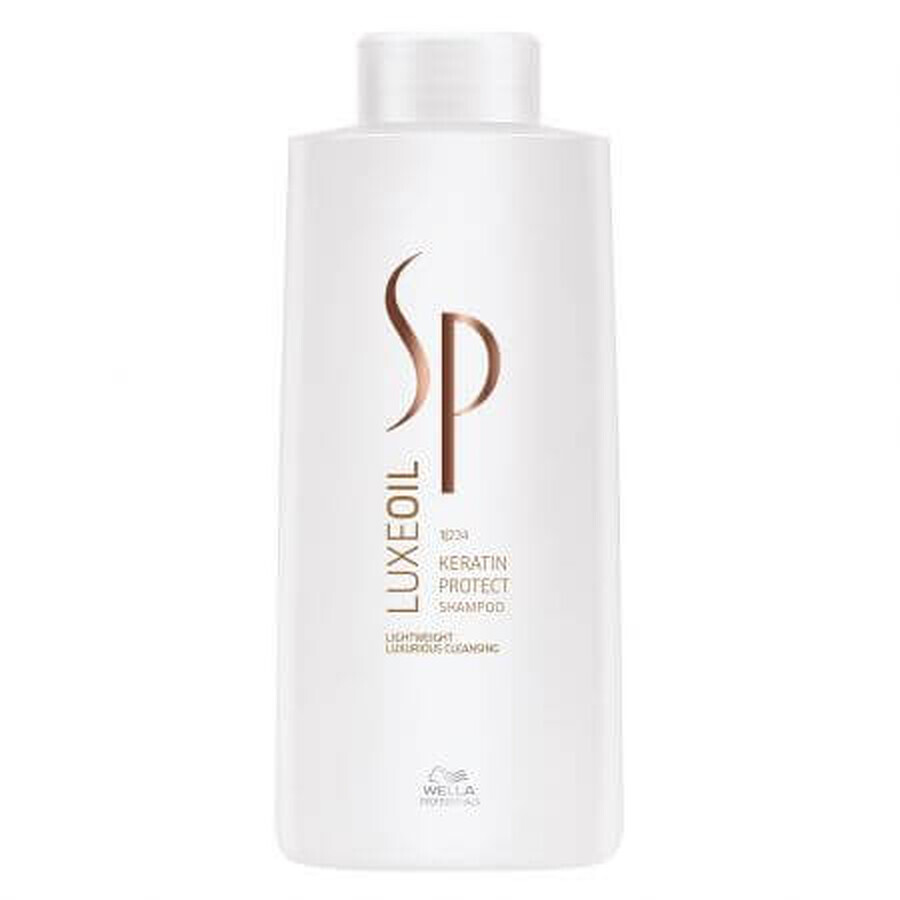 Champú hidratante y reparador SP LuxeOil Keratin Protect, 1000 ml, Wella Professionals