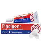 FINALGON 4mg/25mg par gramme, pommade 20 g, Sanofi 