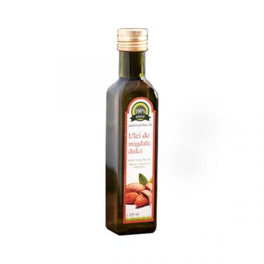 Olio di mandorle dolci spremuto a freddo, 250 ml, Carmita Classico