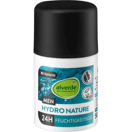 Alverde Naturkosmetik MEN Gel hidratante para hombre, 50 ml