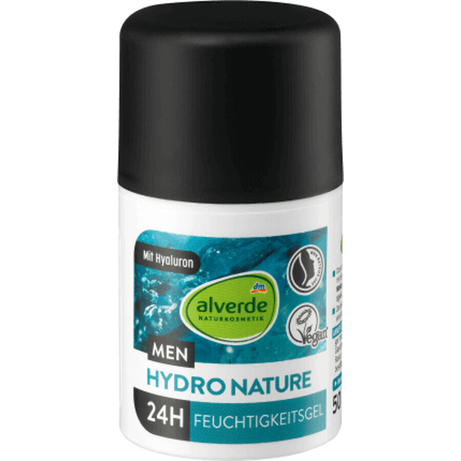 Alverde Naturkosmetik MEN Gel hidratant pentru bărbați, 50 ml