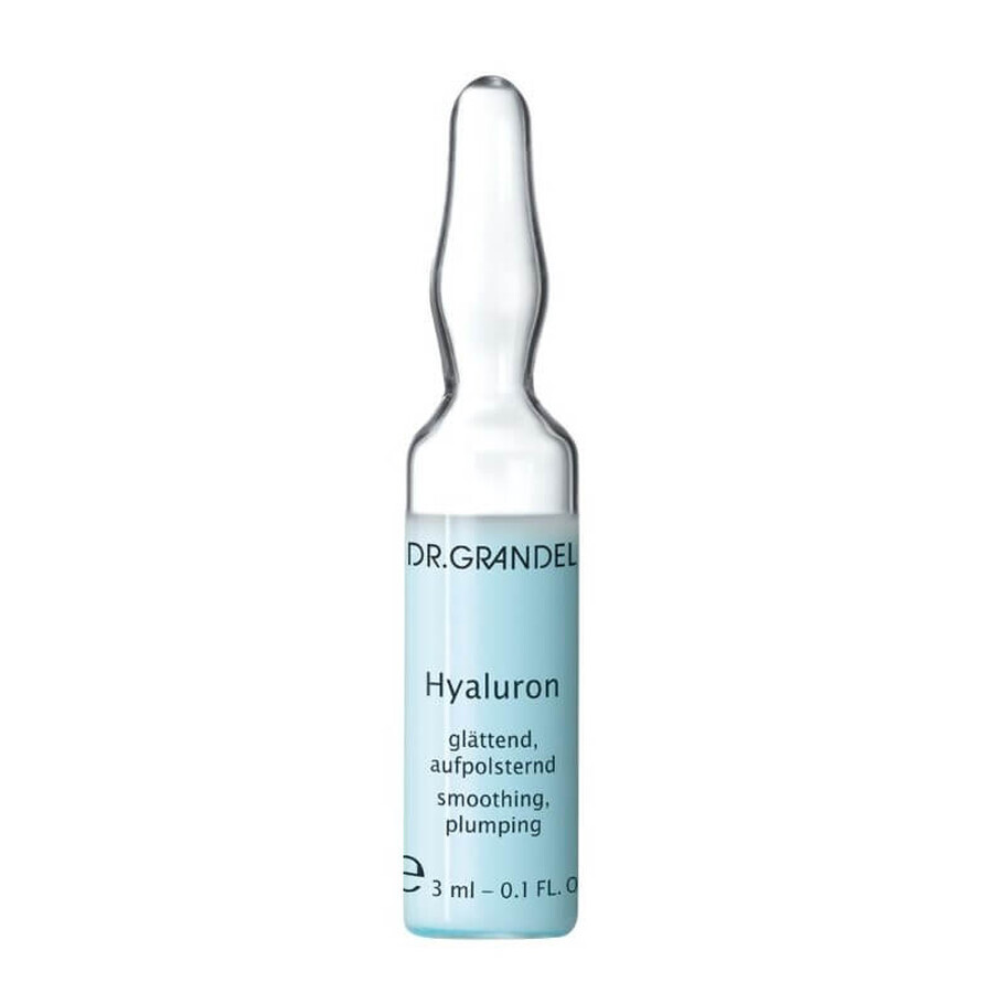 Hyaluron concentrado tensor, alisador e hidratante vial (40379), 3 ml, Dr. Grandel