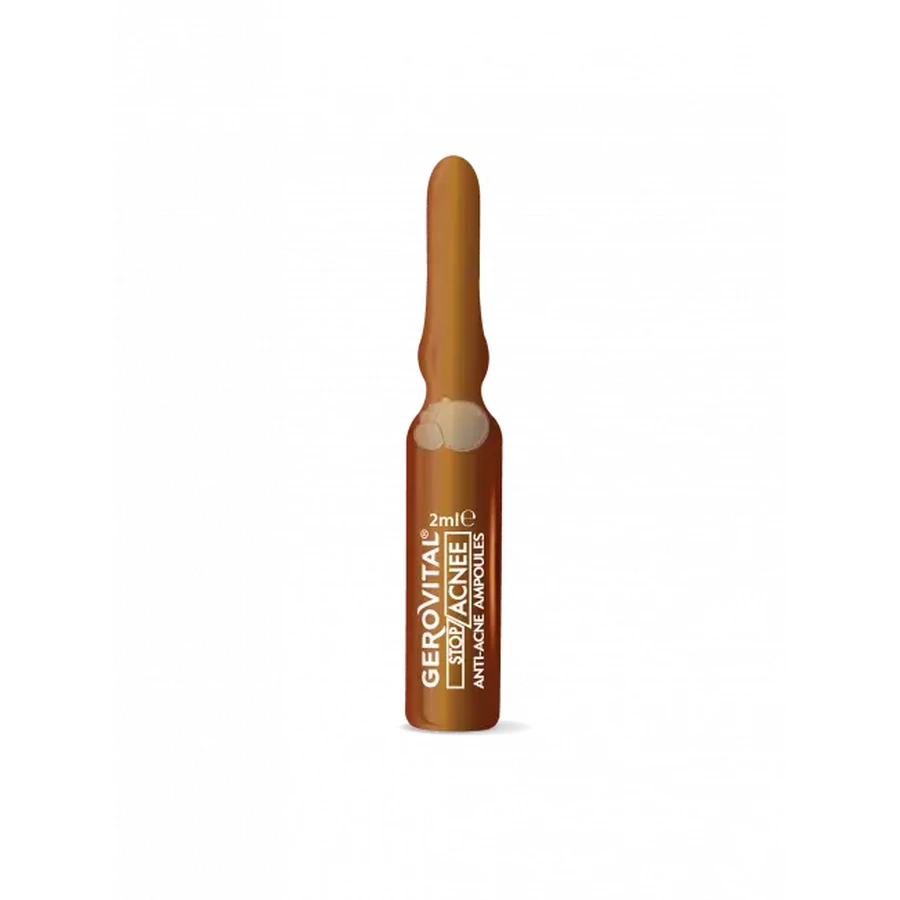 Gerovital Stop Acnee ampollas antiacné, 10 x 2 ml