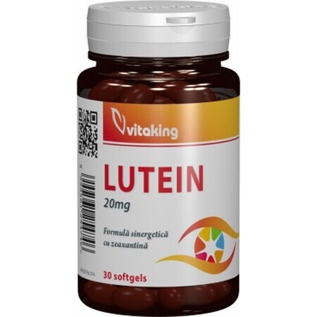 Lutein, 20 mg 30 cps, Vitaking