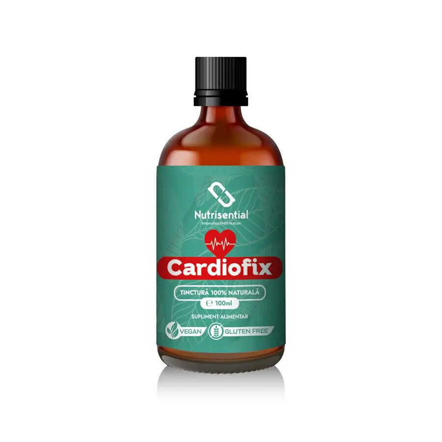 Tintura para el sistema cardiovascular, CardioFix, 100ml, Nutrisential®.