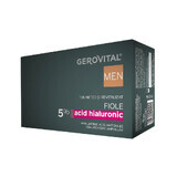 Ácido hialurónico viales 5% Gerovital Men, 10 viales x 2 ml, Farmec