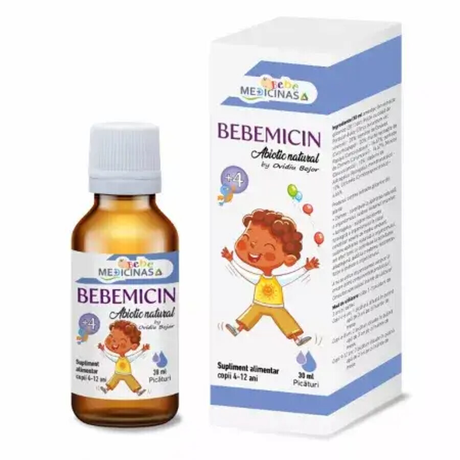 Abiotische natuurlijke Bebemicin 4+, 30 ml, Geneesmiddelen