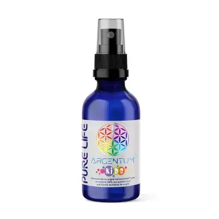 Argentum+ Kids Nano-Coloidal Silver, 60 ml, Pure Life