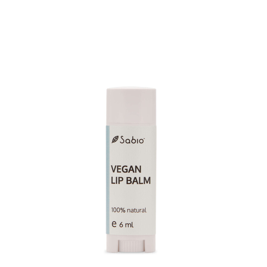 Vegan Lip Balm, 6ml, Sabio