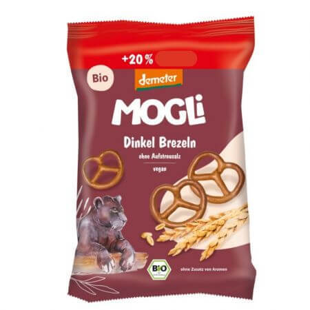 Covrigei Bio + 20%, 72 g, Mogli