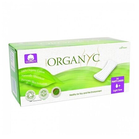 Organic katoenen wattenschijfjes, 24 stuks, Organyc