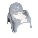 Potty type stool, Grey Owl, Tega Baby