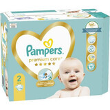 Premium Care Diapers, No. 2, 4-8 kg, 136 pcs, Pampers