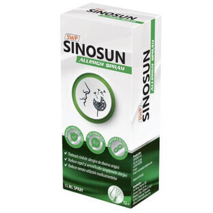 Sinosun Alergia Spray, 15ml, Sun Wave Pharma