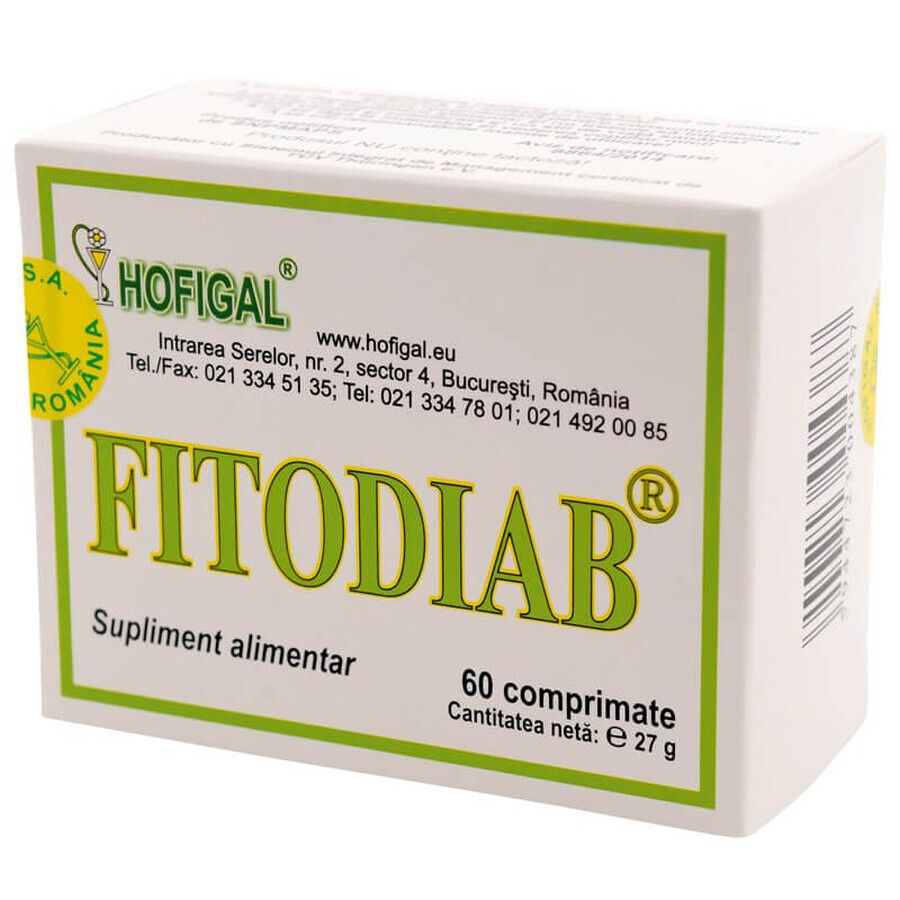 Fitodiab, 60 comprimidos, Hofigal comentarios