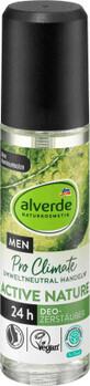 Alverde Naturkosmetik MEN Desodorante natural spray ACTIVE NATURE, 75 ml