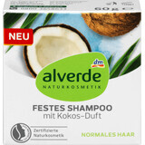 Alverde Naturkosmetik Champú sólido con coco, 60 g