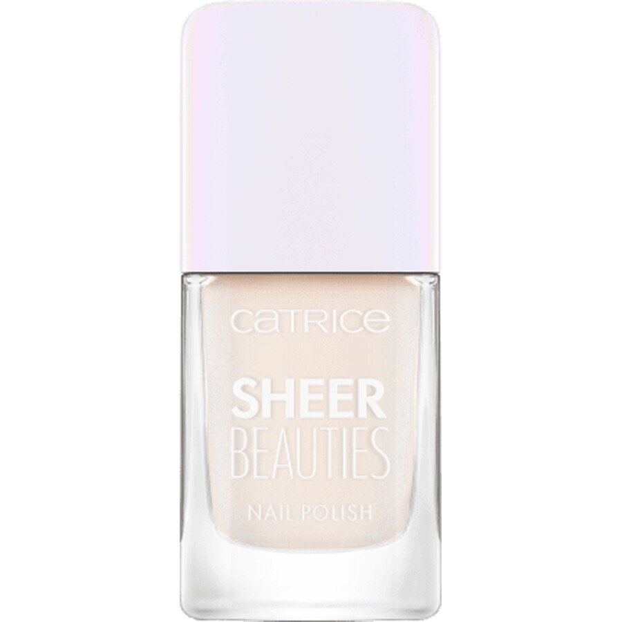 Catrice Esmalte de uñas Sheer Beauties 010 Milky Not Guilty, 10,5 ml