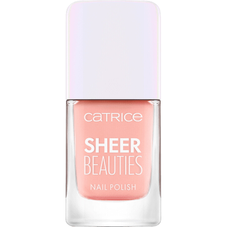 Catrice Sheer Beauties Lac de unghii 050 Peach For The Stars, 10,5 ml