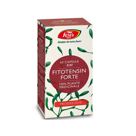 Fitotensine Forte, C47, 63 capsules, Fares